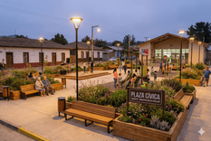 Rehabilitación de la Plaza Cívica de Catapilco
